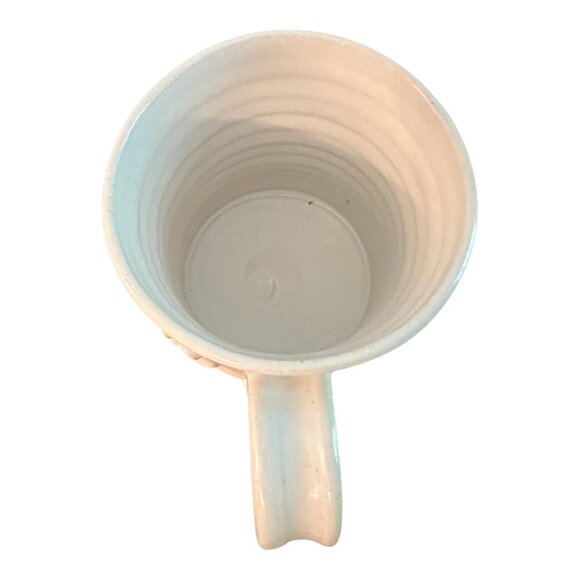 Magnolia Market Stoneware Coffee Mug 3.5" T, Handmade Waco Texas Ribbed Ceramic - Picture 5 of 7